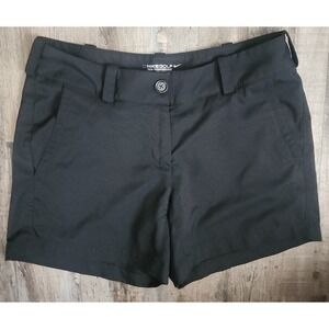 Nike Golf Shorts Women 6 Black Dri-FIT Tour Performance Athletic Activewear